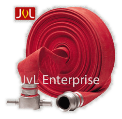 RRL fire delivery hose with stainless-steel couplings