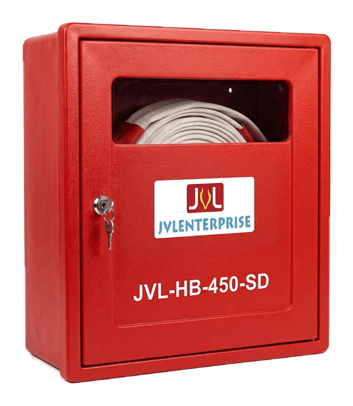 FRP Single Door Hose Box — 450 mm